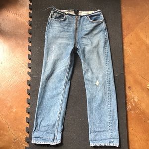 Reformation Zipper Jean Celtic wash Size 26